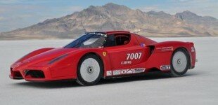 Twin-Turbo Ferrari Enzo Sets 238 MPH Record