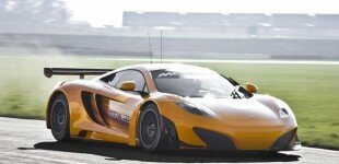 McLaren takes first MP4-12C GT3 out for Silverstone test