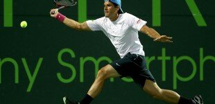 Champion Porsche Sponsored, Tommy Haas Upsets Djokovic In The 4th Round | Sony Open 2013